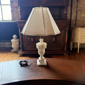 Vintage Italian Marble Table Lamp