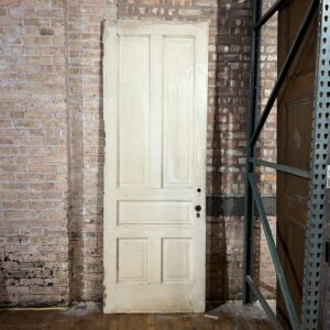 5 Panel White Oversized Door