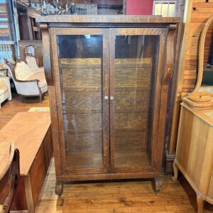 Antique Quarter Sawn Oak Bookcase