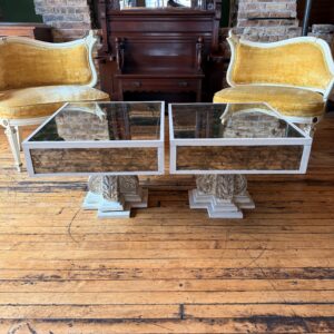 Mirrored Side Table