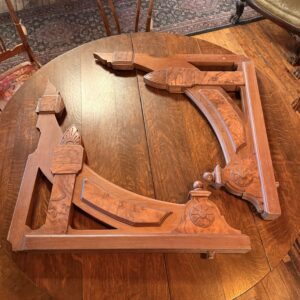 PAIR Eastlake Style Wooden Corbels