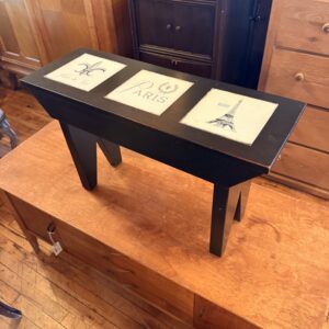 Paris Black Bench