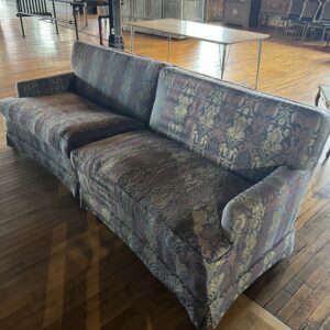 Violet and Blue 2 pc Sectional Sofa
