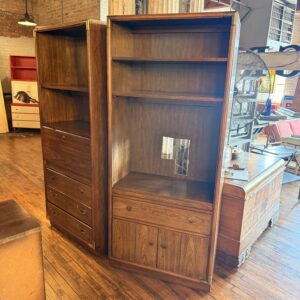 Oak Drexel Modular Cabinet w 1 Drawer & 2 Doors