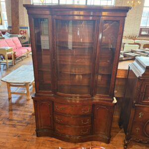 Mahogany 3 Drawer & 3 Door Hutch
