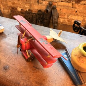 German Wooden Toy Airplane