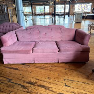 Pink Tufted Sofa