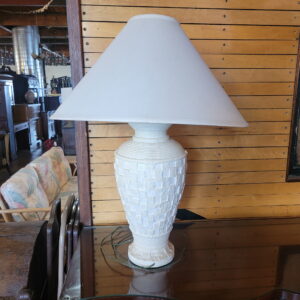White Ceramic Table Lamp