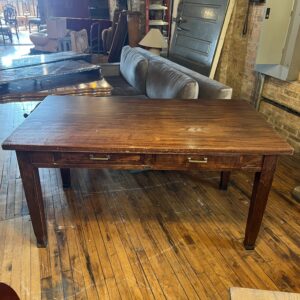 Revell & Co Oak Desk w 2 Drawers