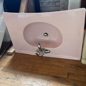Pink Wallmount Sink