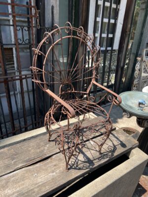 Small Wrought Iron Chair