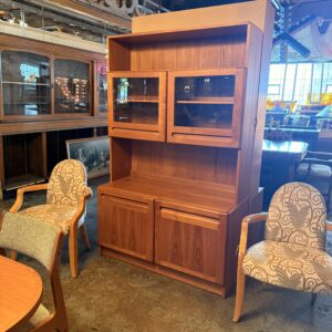 Danish Teak Display Cabinet/Hutch