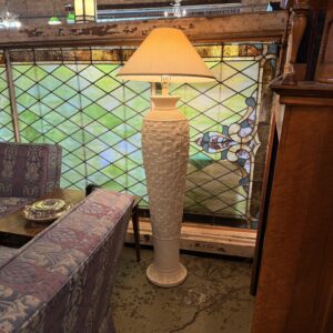 White Ceramic Floor Lamp
