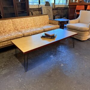 Vintage Yellow & Red Coffee Table