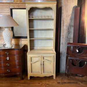 Blonde Bookcase 2 Door Cabinet