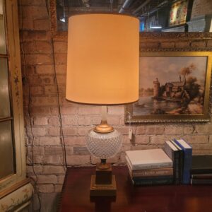 Crystal Cut Glass Urn Table Lamp