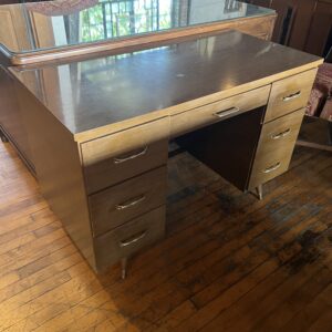 MCM Desk w 7 Drawers