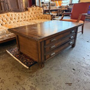 Contemporary 3 Drawer Coffee Table