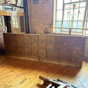 Antique Wilmarth 30 Drawer Display Cabinet