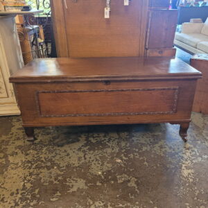 Antique Cedar Chest on Castors