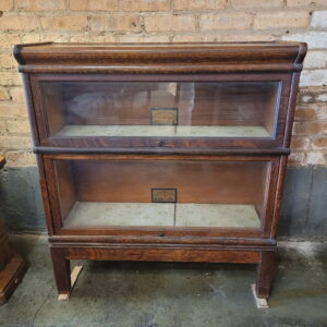 Antique 2 Door Barrister Bookcase
