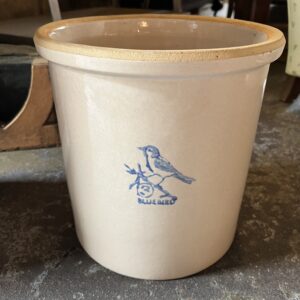 Bluebird 3 Gallon Ceramic Crock
