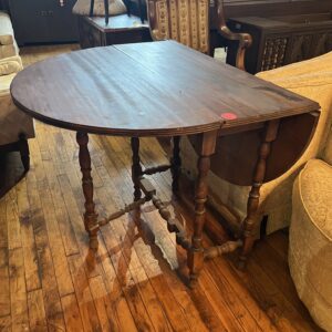 Round Drop Leaf Table
