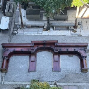 Victorian Mahogany 1/2 Back Bar Top