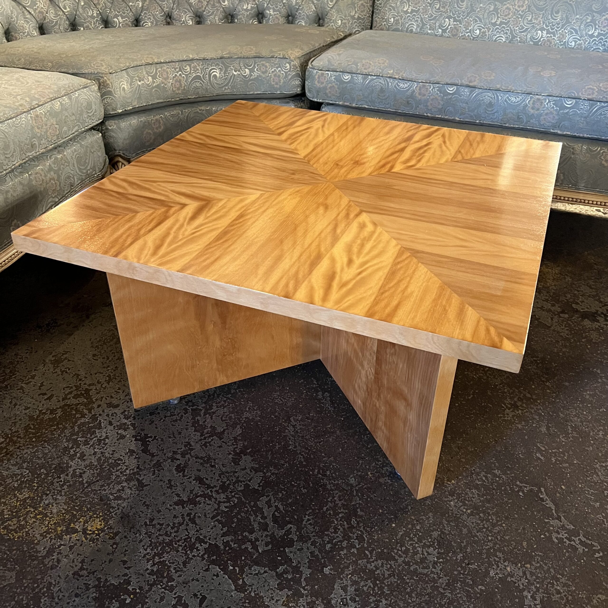 Birch Cross Coffee Table