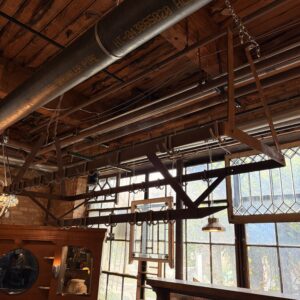 Vintage Forged Steel Pot Rack